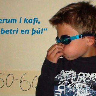 Við erum í kafi